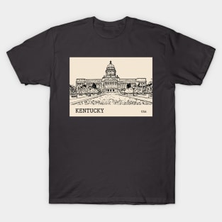 Kentucky State USA T-Shirt